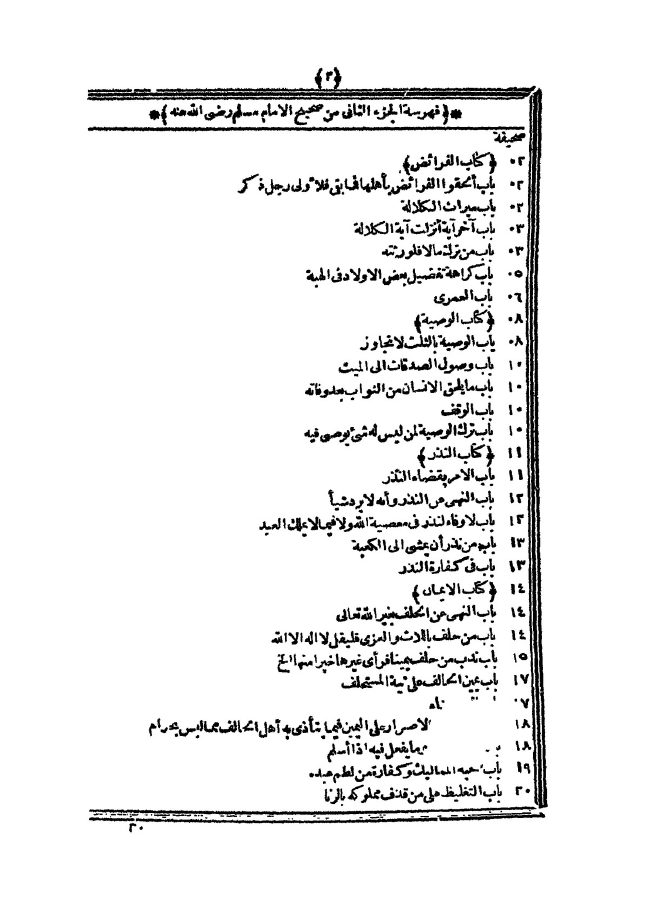 الجزء الثانى من صحيح مسلم