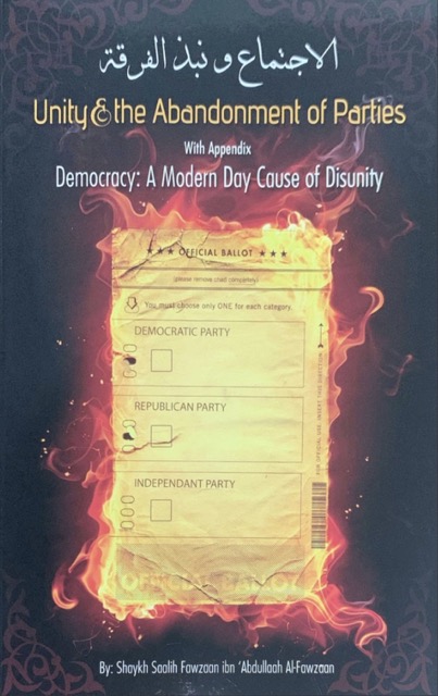 Unity & the Abandonment of Parties with a Modern Day Cause of Disunity